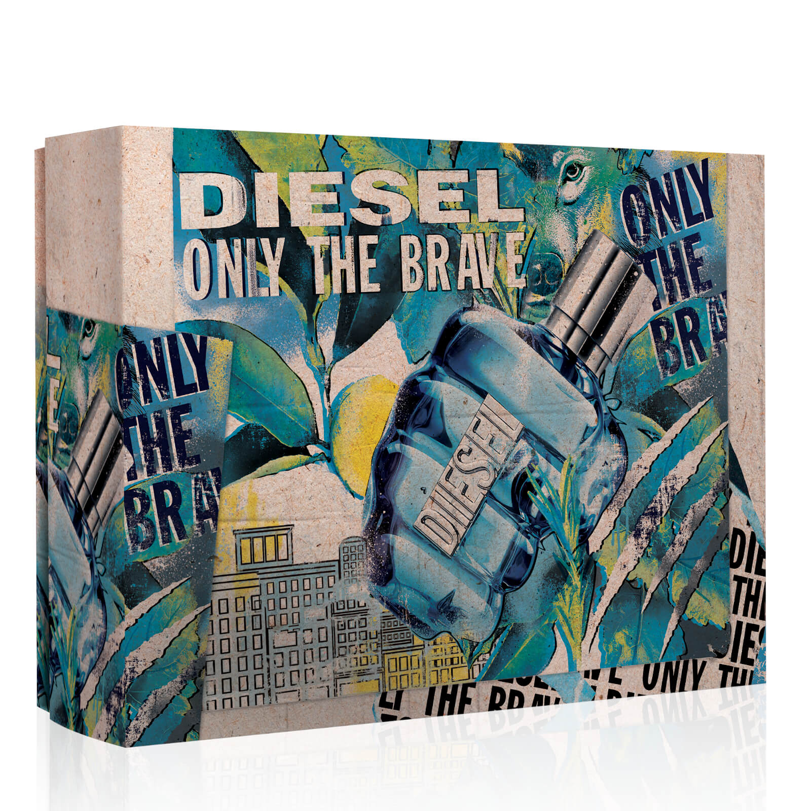 Diesel Only The Brave Gift Set 50ml Eau de toilette EDT + 100ml Shower Gel