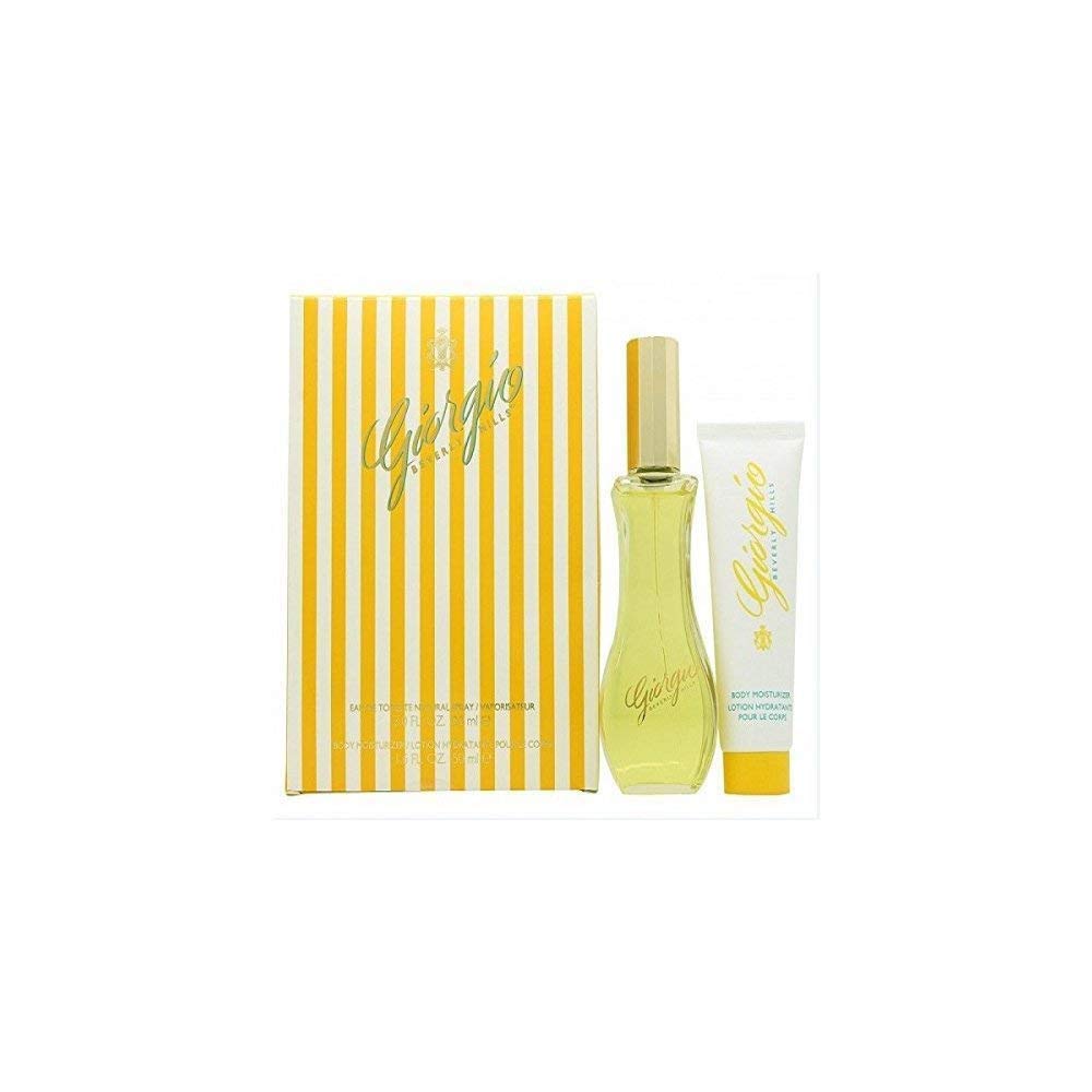 Giorgio Beverly Hills Giorgio Yellow Gift Set 90ml Eau de toilette EDT + 50ml Body Lotion