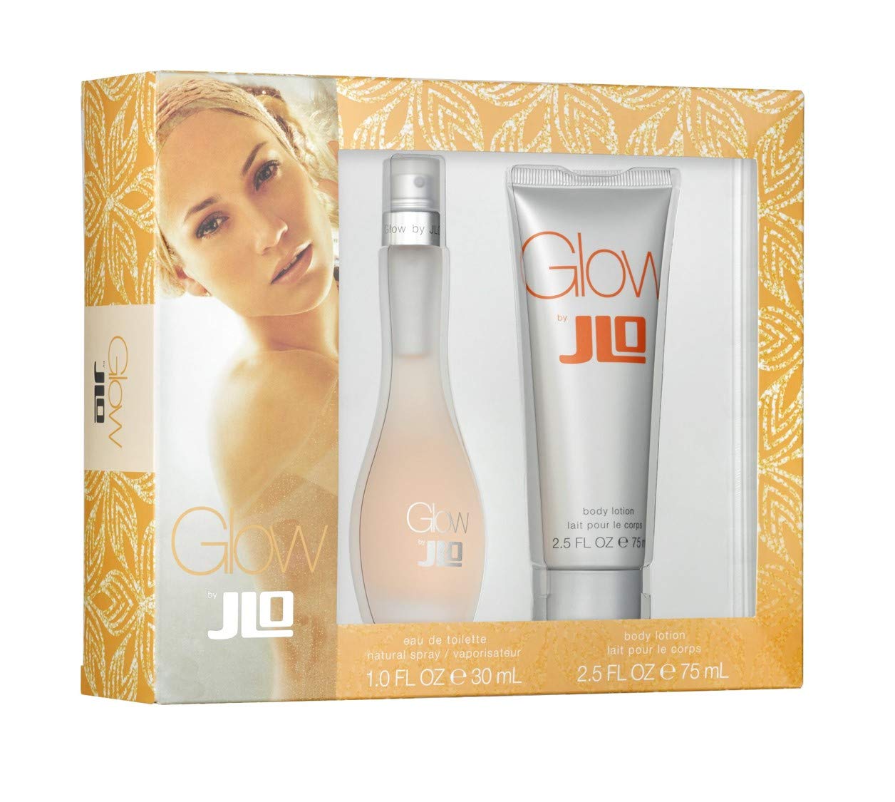 Jennifer Lopez Glow Gift Set 30ml Eau de toilette EDT + 75ml Body Lotion