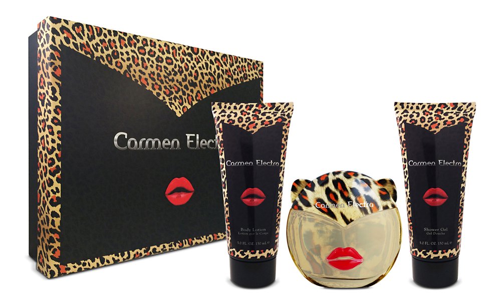 Carmen Electra Rrrr! Gift Set 100ml Eau du Parfum EDP + 150ml Shower Gel + 150ml Body Lotion