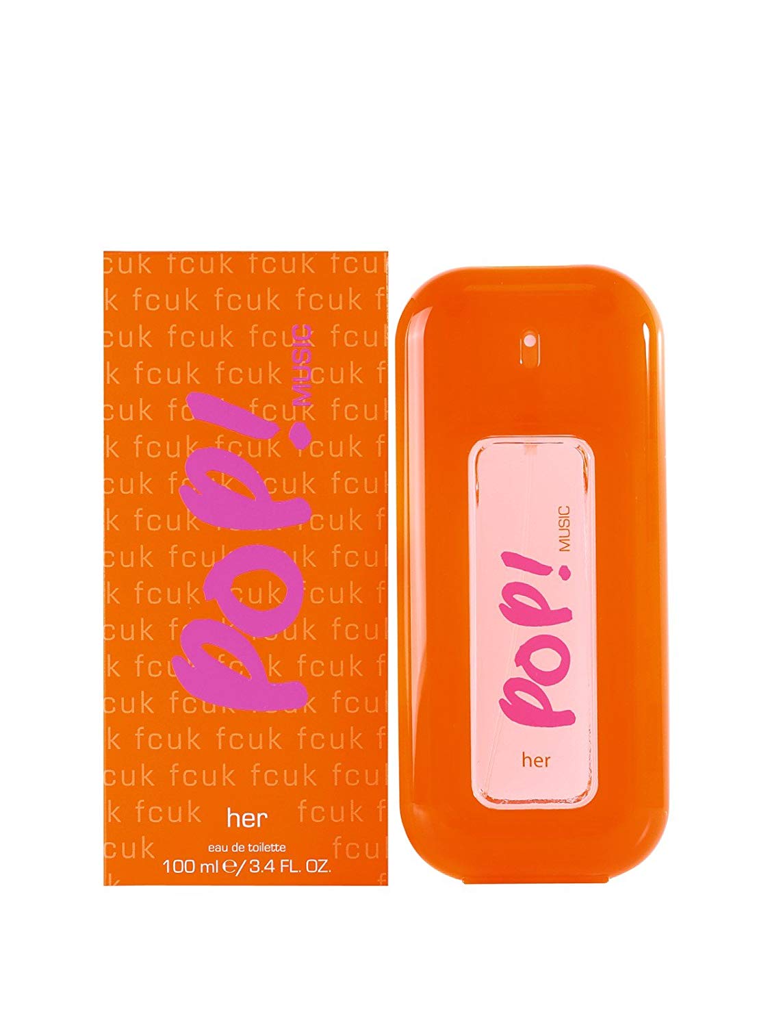 FCUK POP! Music Her Eau de Toilette 100ml Spray