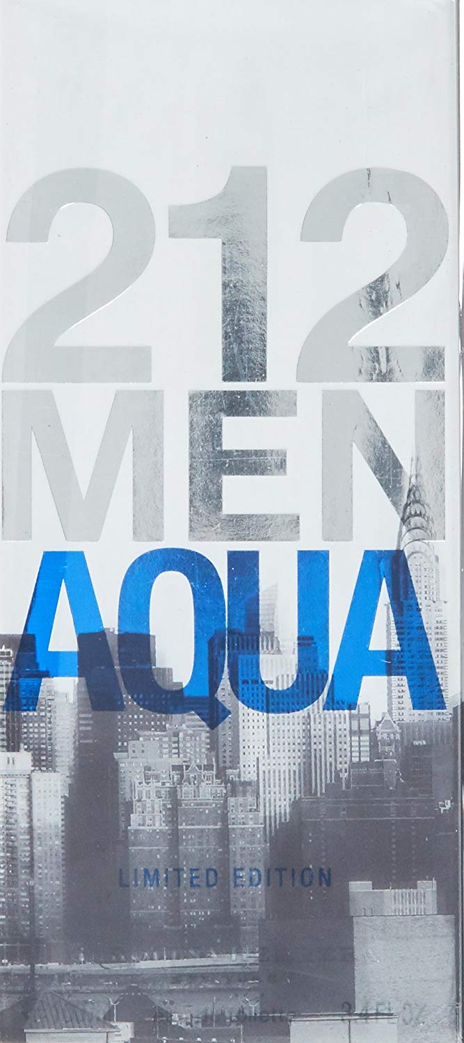 Carolina Herrera 212 Men Aqua Eau de Toilette 100ml Spray