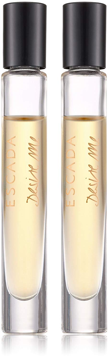 Escada Desire Me Miniature Gift Set 2 x 6ml Eau du Parfum EDP Roll On