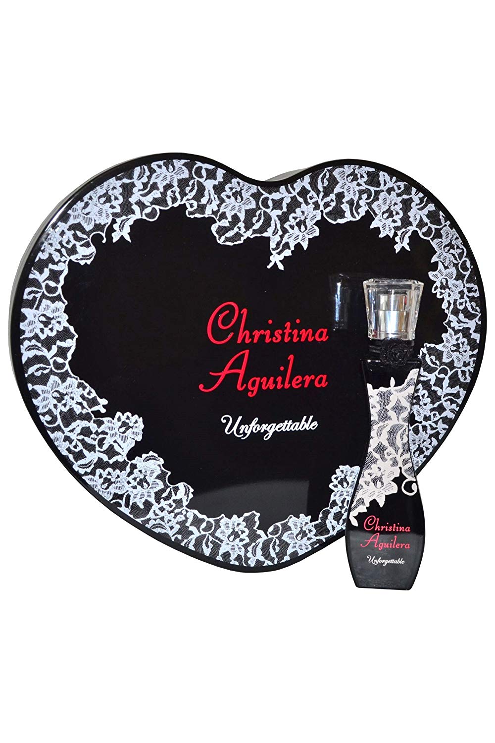 Christina Aguilera Unforgettable Gift Set 30ml Eau du Parfum EDP + Tin Heart Box