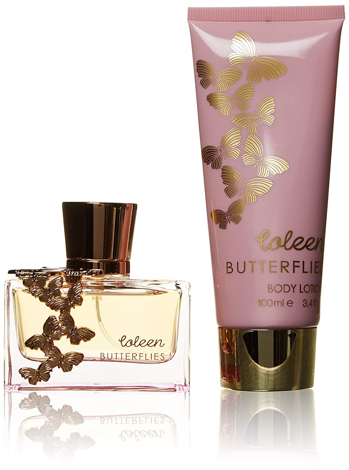 Coleen Rooney Butterflies Gift Set 50ml Eau de toilette EDT + 100ml Body Lotion