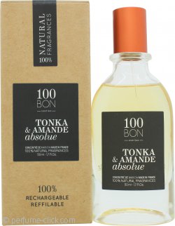 100BON Tonka & Amande Absolue Refillable Eau de Parfum Concentrate 50ml Spray