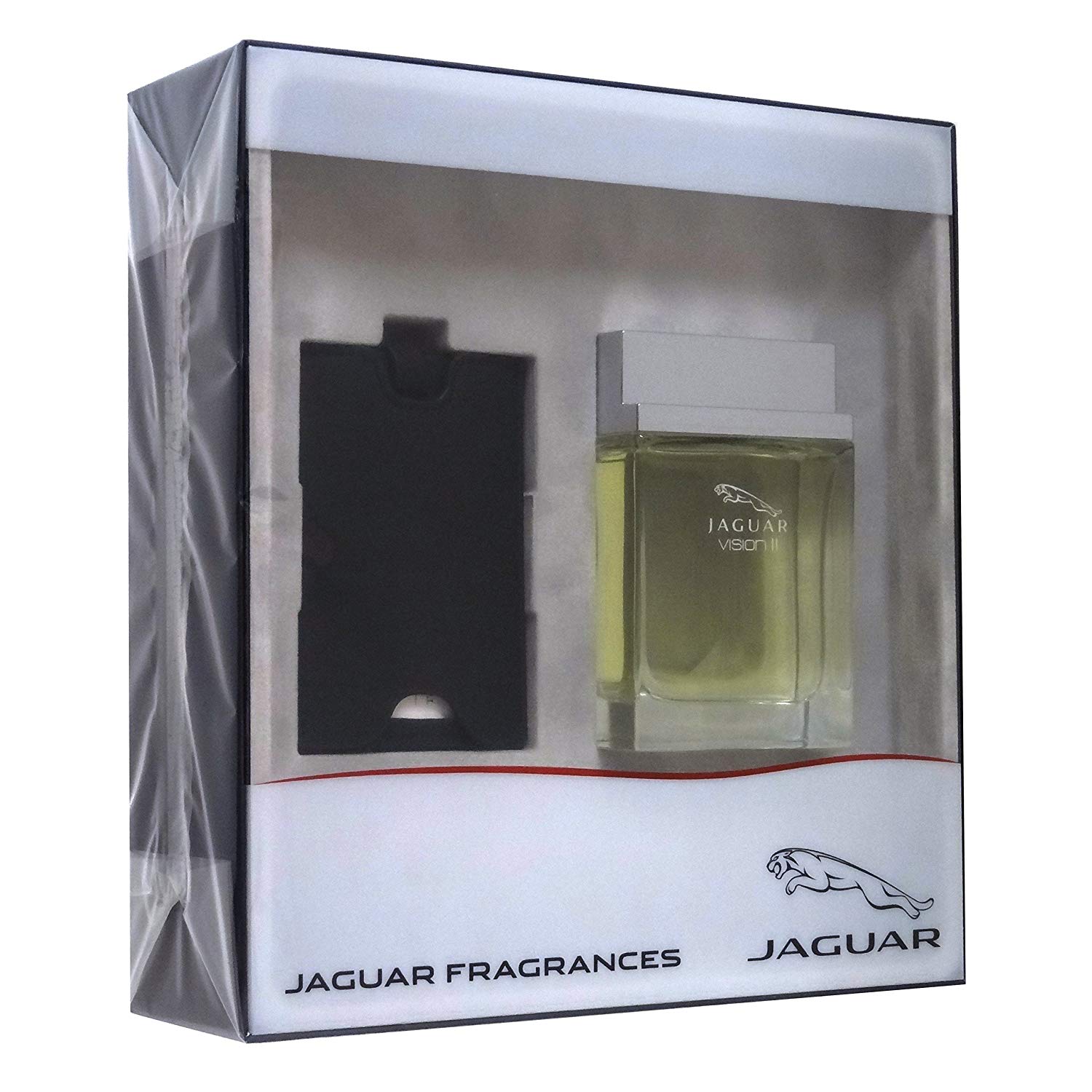 Jaguar Vision II Gift Set 100ml Eau de toilette EDT Spray + Luggage Tag