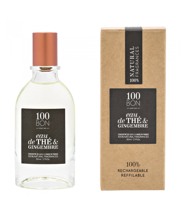 100BON Eau de Thé & Gingembre Refillable Eau de Parfum 50ml Spray