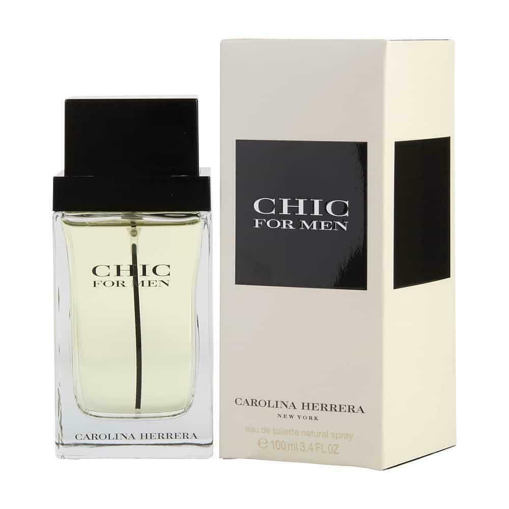 Carolina Herrera Chic For Men Eau De Toilette 100ml Spray