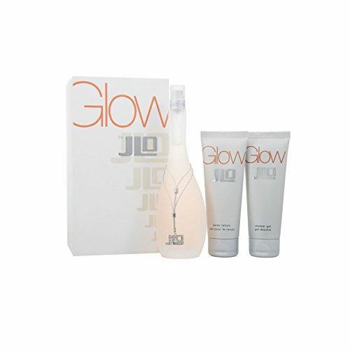 Jennifer Lopez Glow Gift Set 100ml Eau de toilette EDT +  75ml Body Lotion + 75ml Shower Gel