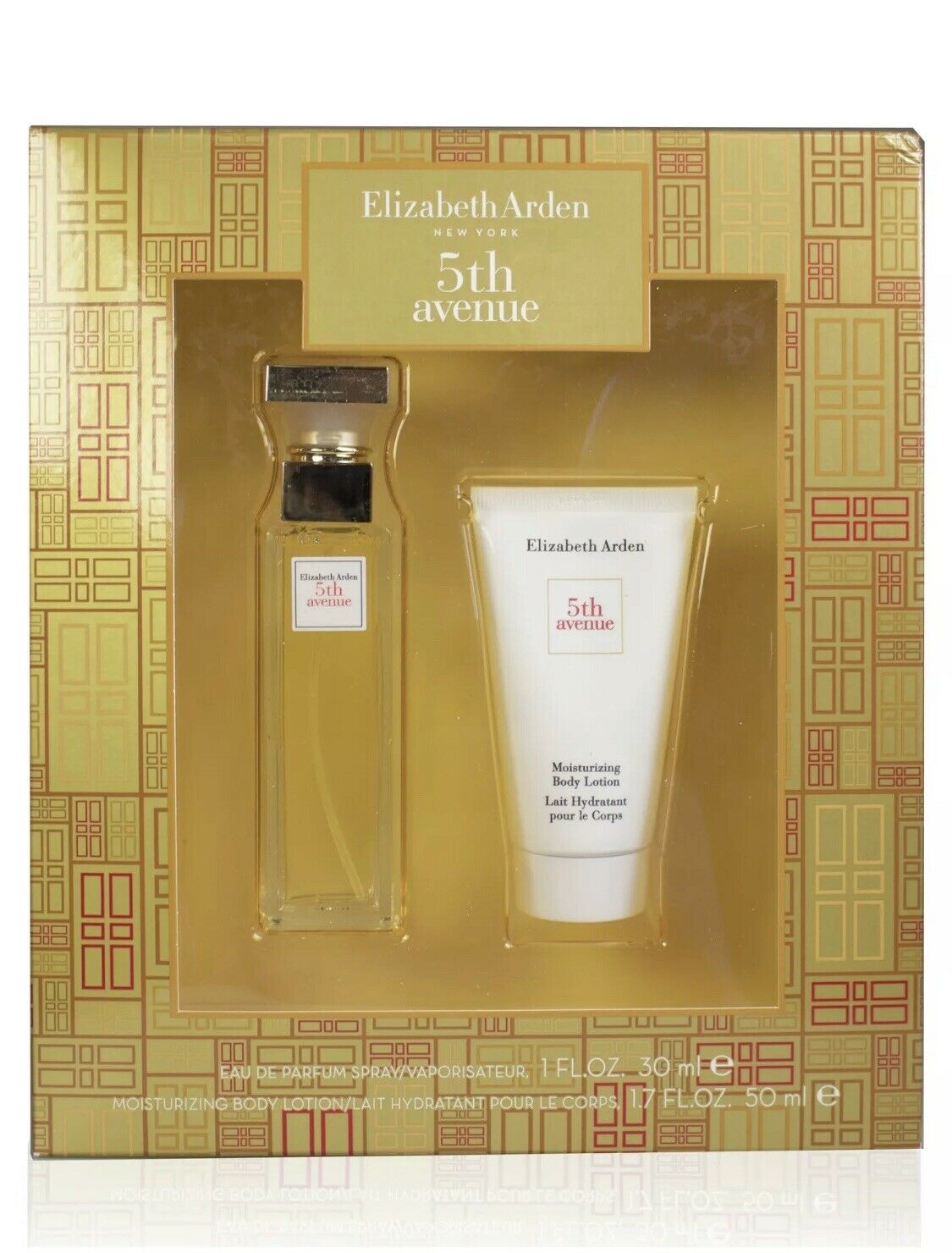 Elizabeth Arden Fifth Avenue Gift Set 30ml Eau du Parfum EDP  + 50ml Body Lotion