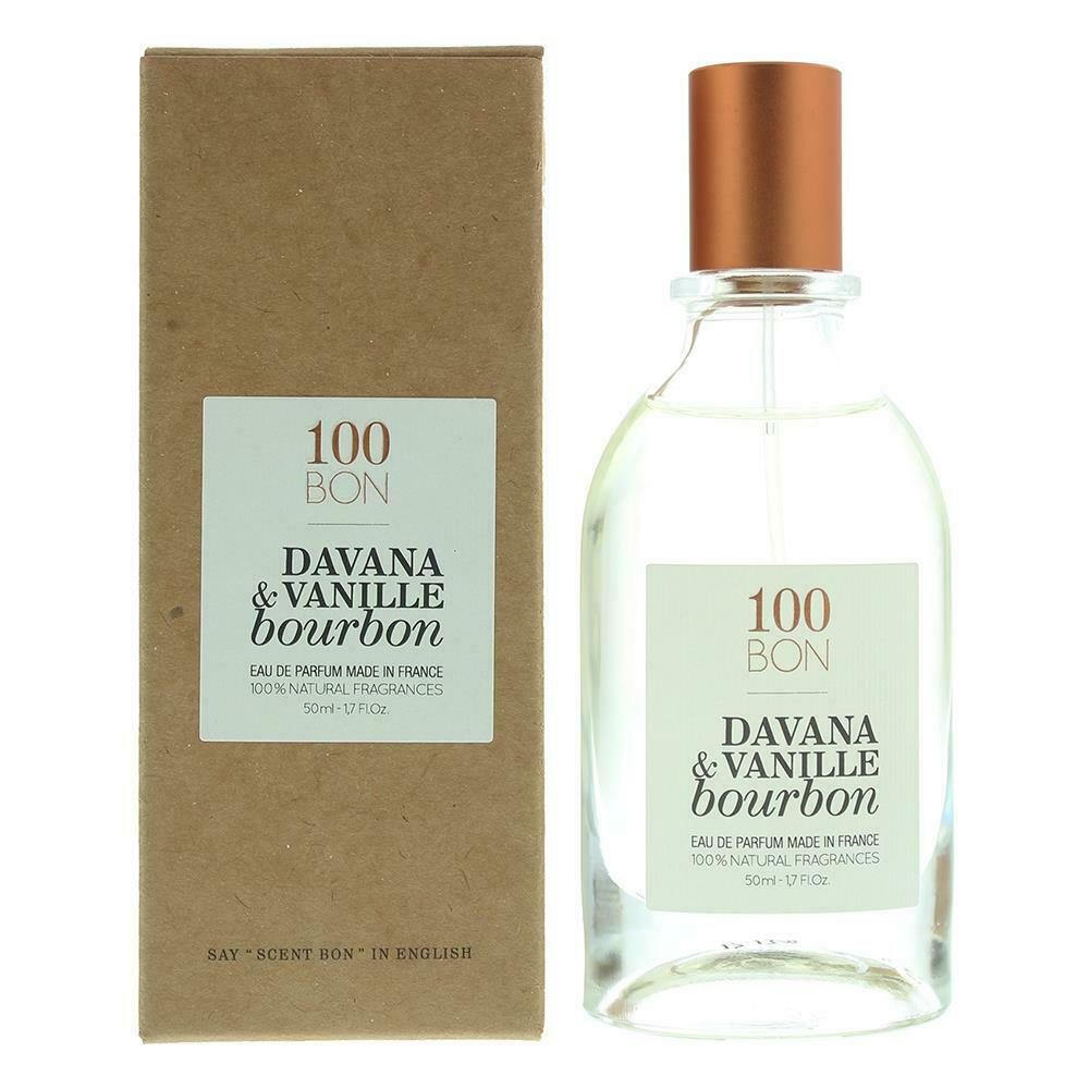 100BON Davana & Vanille Bourbon Refillable Eau de Cologne 50ml Spray