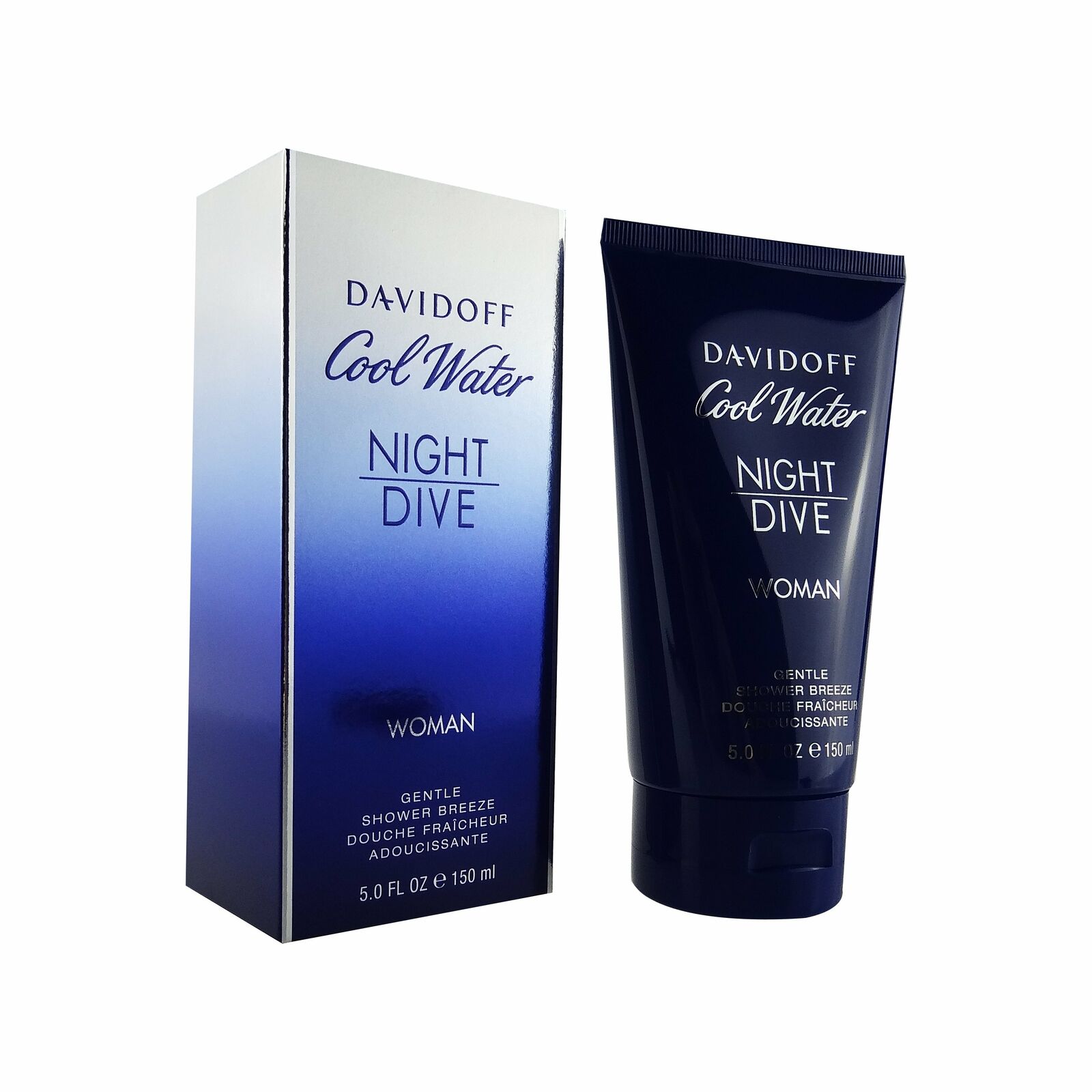 Davidoff Cool Water Woman Night Dive Shower Gel 150ml