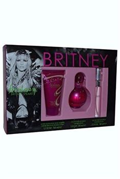 Britney Spears Fantasy Gift Set 30ml Eau De Parfum EDP Spray + 50ml Body Souffle + 10ml Eau De Parfum EDP Spray