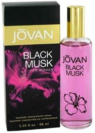 Jovan Black Musk for Women Cologne Concentrate 96ml Spray For her