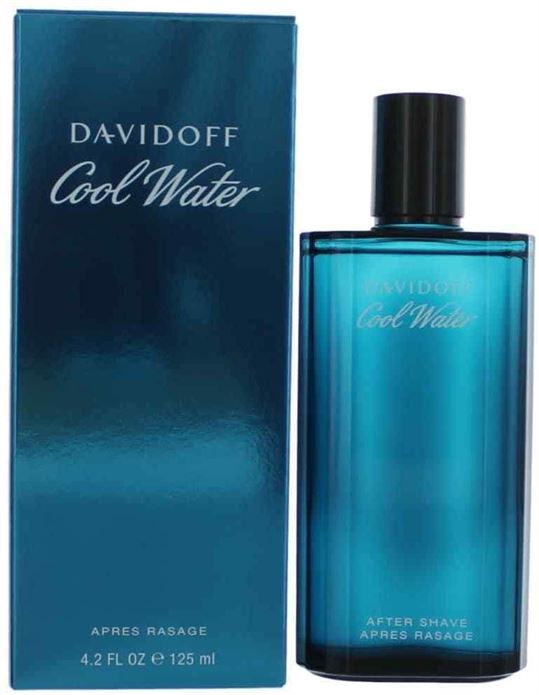 Davidoff Cool Water Aftershave 125ml Splash For Him