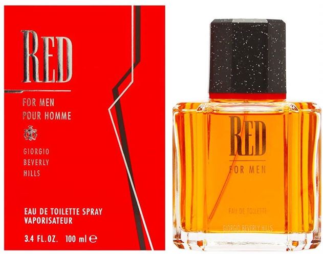 Giorgio Beverly Hills Red Eau De Toilette 100ml Spray For Him