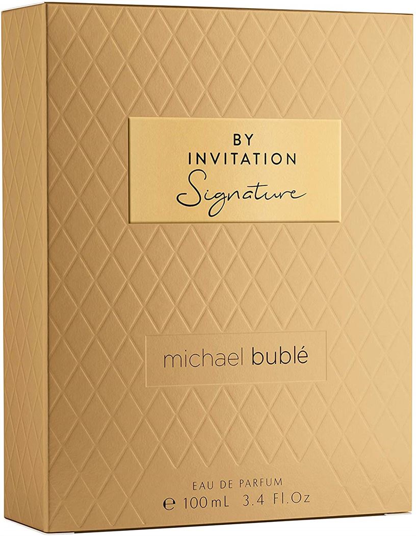 Michael Buble By Invitation Signature Eau de Parfum 100ml Spray For her