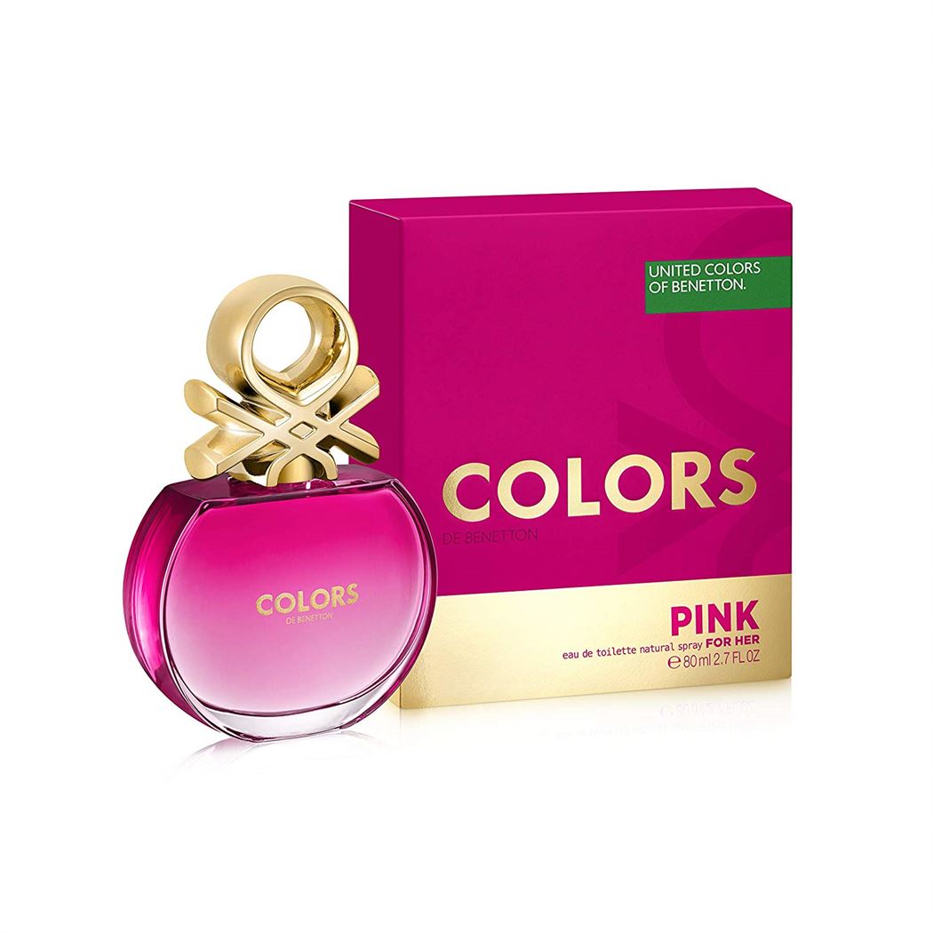 Benetton Colors de Benetton Pink Eau de Toilette 50ml Spray
