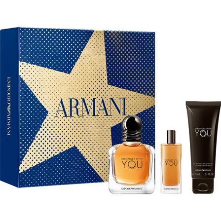 giorgio armani stronger with you gift set