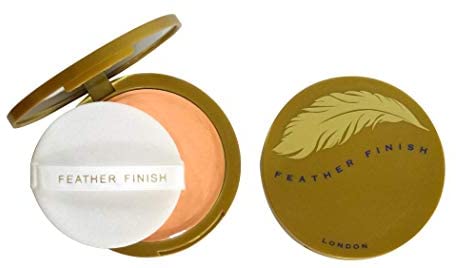 Mayfair Feather Finish Compact Powder with Mirror 10g - 02 Peach