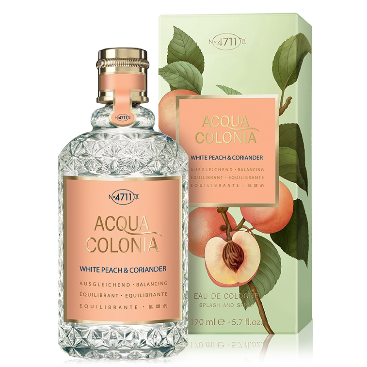 Mäurer & Wirtz 4711 Acqua Colonia White Peach & Coriander Eau de Cologne 170ml Spray