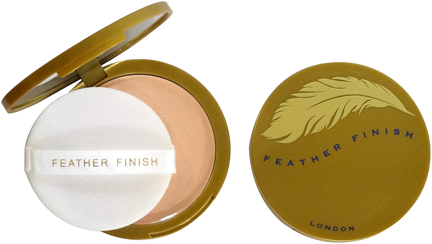 Mayfair Feather Finish Compact Powder with Mirror 10g - 04 Medium Fair