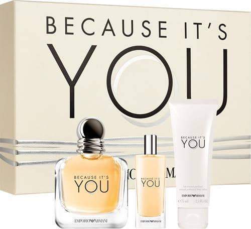 Because of you perfume gift hot sale set