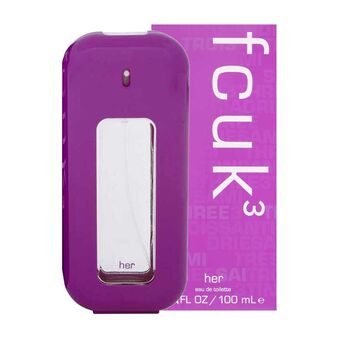 FCUK FCUK 3 Eau de Toilette 100ml Spray