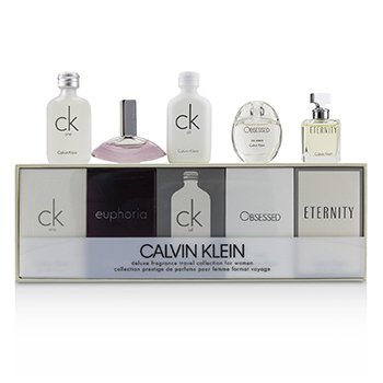 Klein CK Mini Set Ck1 Euphoria + Calvin CK All + Obsessed + Eternity SPECIAL OFFER Perfumes of London