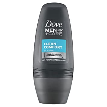 Dove Men+Care Clean Comfort Deodorant Roll On 50ml