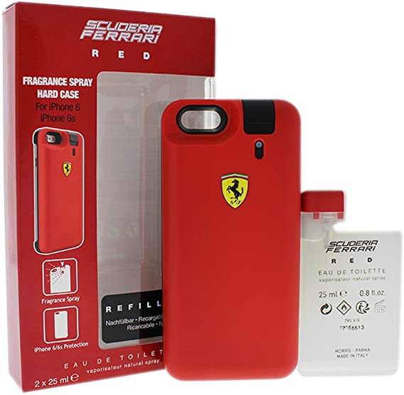 Ferrari Red Gift Set 25ml EDT + 25ml Refill + iPhone 6 Phonecase