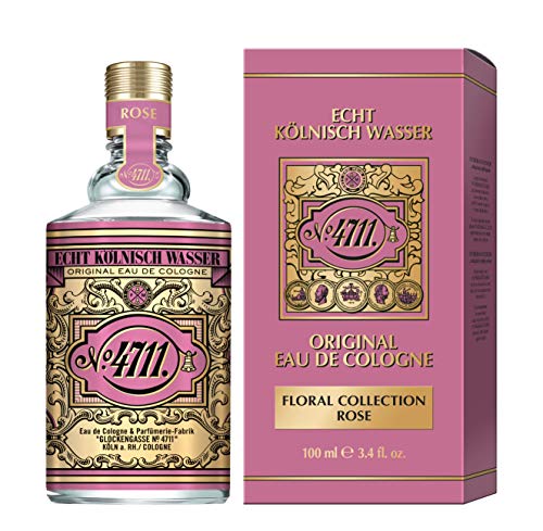 Mäurer & Wirtz 4711 Floral Collection Rose Eau de Cologne EDC   100ml Spray