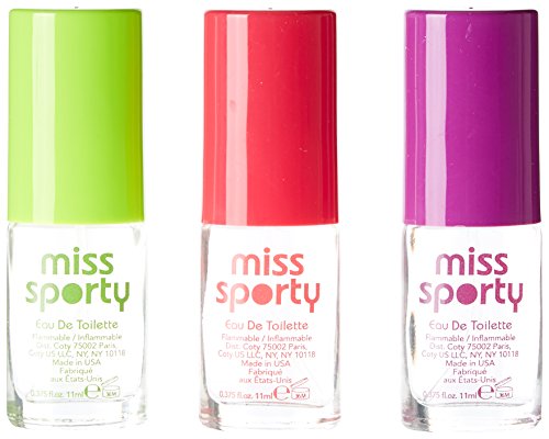 Miss Sporty Gift Set 11ml Pump Up Booster EDT + 11ml Clubbing Proof EDT + 11ml Crush On You EDT