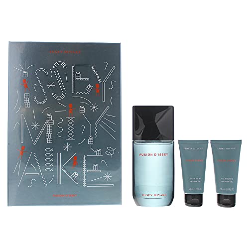 Issey Miyake Fusion DIssey Gift Set 100Ml Eau De Toilette Edt + 50Ml Shower Gel + 50Ml Shower Gel