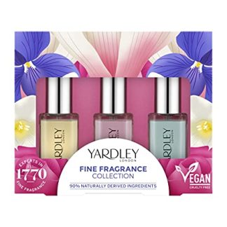 Yardley Fine Fragrance Miniatures 3X10Ml Eau De Toilette Edt (Lav,Ros,Lil)